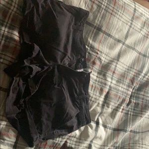 Black shorts